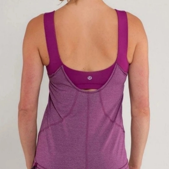 Lululemon Berry Tank Run For Your Life 4 - Picture 2 of 5